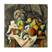 Carreau Cezanne - Ginger Jar et Fruit (Devant)