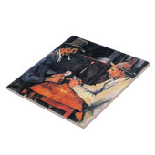 Carreau Cezanne - Les joueurs de cartes (2) (Côté)