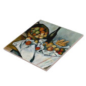 Carreau Cezanne - Panier de pommes (Côté)
