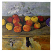 Carreau Cezanne - Pommes et biscuits (Devant)
