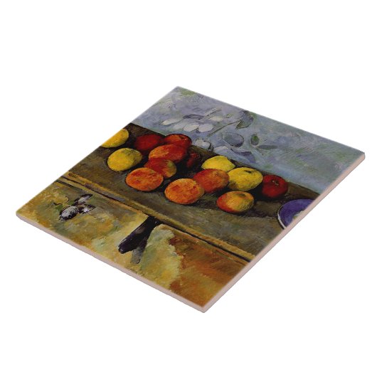 Carreau Cezanne - Pommes et biscuits (Côté)