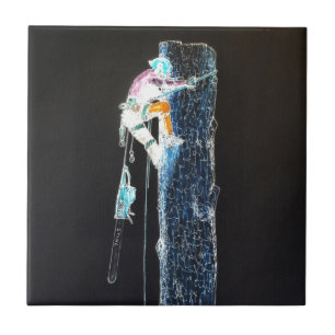 Carreau Chaîne d'arboriste de l'électricien