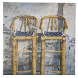 Carreau Chaises en bambou de style ancien, Xitang, Zhejian