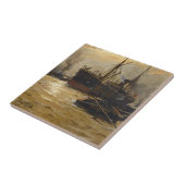 Carreau Chalutiers attendant leurs équipages (Côté)