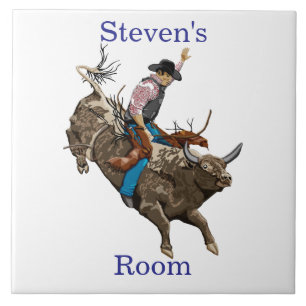 Carreau Chambre d'enfants cowboy 