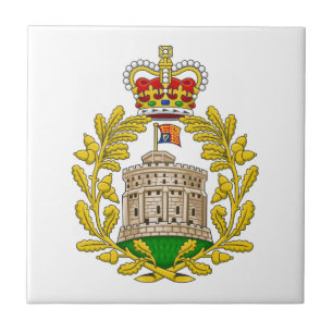 Carreau Chambre du manteau de Windsor des bras royal