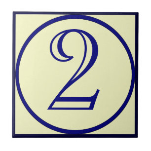 Carreau Chambres de style français Numéros Carrelage en cé