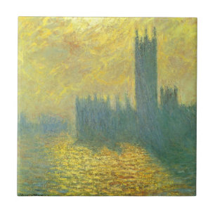 Carreau Chambres du Parlement, Stormy Sky par Claude Monet