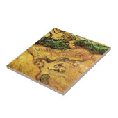 Carreau Champ avec deux lapins par Vincent van Gogh (Côté)