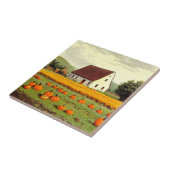 Carreau Champ Citrouille à domicile vintage (Côté)