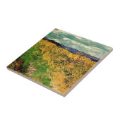 Carreau Champ de blé aux bleuets de Vincent van Gogh (Côté)