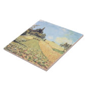Carreau Champ de blé d'Alfred Sisley | (Côté)