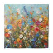 Carreau Champ de fleurs sauvages (Devant)
