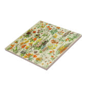 Carreau Champ de flûte en céramique (Côté)