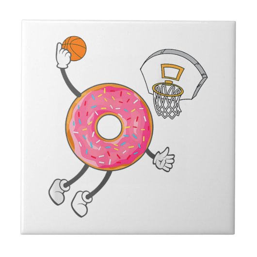 Carreau Champ de nourriture Dunking Donut Hole (Devant)