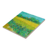 Carreau Champ Van Gogh avec Irises près d'Arles (Côté)