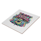 Carreau Champignon Heureux Tripant (Côté)