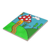 Carreau champignon rouge mignon (Côté)