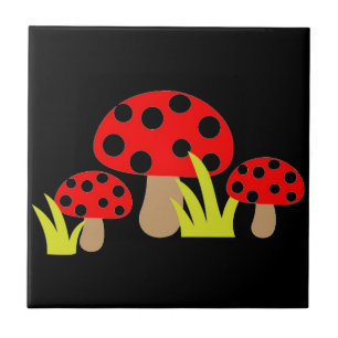 Carreau Champignons