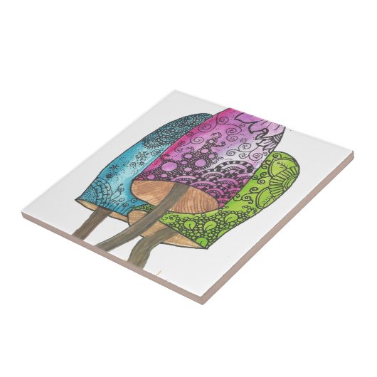 Carreau Champignons (Côté)