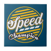 Carreau Champion de vitesse (Devant)