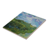 Carreau Champs de blé vert par Vincent van Gogh (Côté)