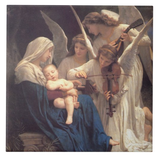 Carreau Chanson des Anges (Art Vintage) (Devant)