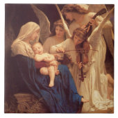Carreau Chanson des anges de Bouguereau (Devant)