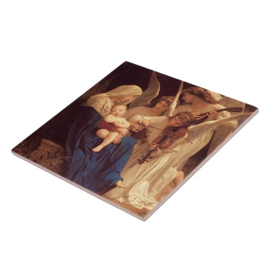 Carreau Chanson des anges de Bouguereau (Côté)