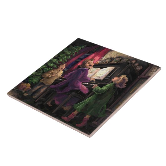 Carreau Chant de Noël le long (Côté)