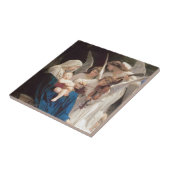 Carreau Chant des Anges (1881) de Bouguereau (Côté)