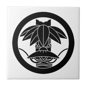 Carreau Chapeau de bambou et de jonc en cercle