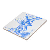 Carreau Chapelier fou bleu (Côté)