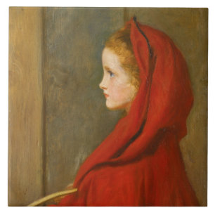 Carreau Chaperon rouge (par John Everett Millais)