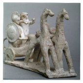 Carreau Char et chevaux, de la tombe de princesse Nefe (Devant)