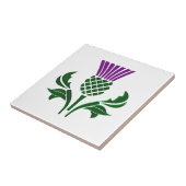 Carreau Chardon d'emblème écossais (Côté)