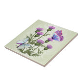 Carreau Chardons et papillons (Côté)