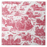 Carreau Chariot français vintage de l'aube Toile de Jouy-R<br><div class="desc">Magnifiquement reconstruit vintage toile de jouy motif inspiré par la sculpture de Guido Reni Le Char de L'Aurore vers 1790 gravure sur cuivre sur textile. Ce motif complexe présente des scènes de dieux et de déesses grecques,  des temples,  des animaux exotiques,  des créatures marines mythiques et des paysages imaginaires.</div>