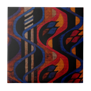Carreau Charles Rennie Mackintosh Design, Tuile Art Nouvea