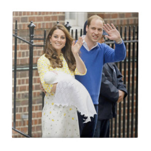 Carreau Charlotte Elizabeth Diana - Royals britanniques