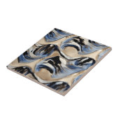 Carreau Charme Abstrait Pierres en marbre Carrelage cérami (Côté)