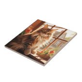 Carreau Charming Maine Coon Chat (Côté)