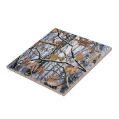 Carreau Chasse au Camouflage Motif de neige 3 (Côté)