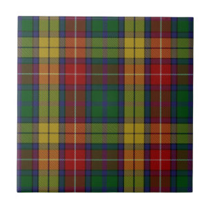 Carreau Chasse au clan de Buchanan Tartan Plaid