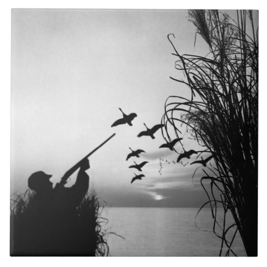 Carreau Chasse de canard d'homme (Devant)