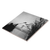 Carreau Chasse de canard d'homme (Côté)