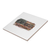 Carreau Chasseur d'ours américain (Côté)