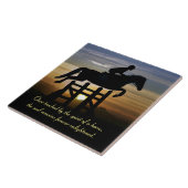 Carreau Chasseur monument à cheval (Côté)