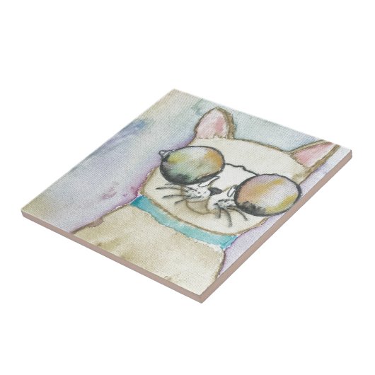 Carreau chat (Côté)