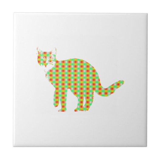 Carreau Chat à motifs (Devant)
